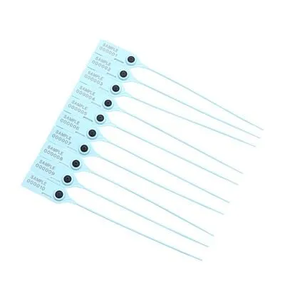 Siġilli tal-plastik tal-prova tat-tbagħbis siġilli tat-trakkijiet tal-plastik apposta
